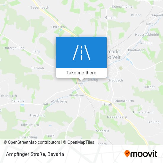 Ampfinger Straße map
