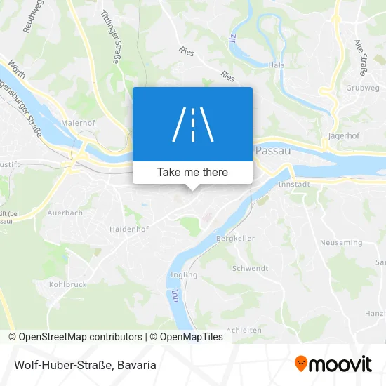 Wolf-Huber-Straße map