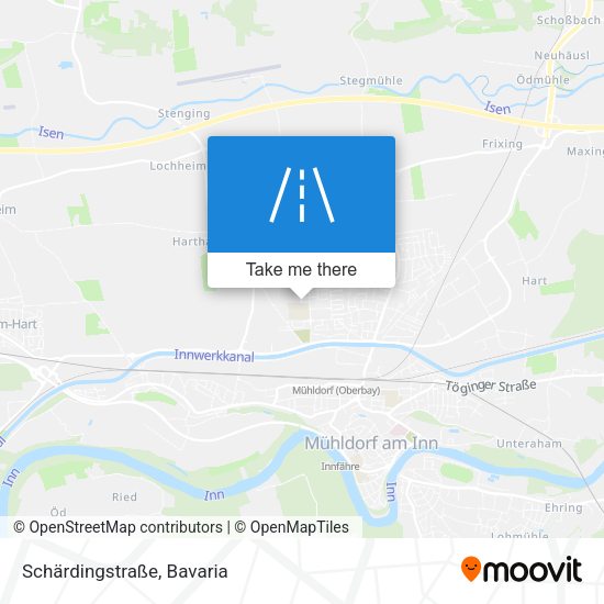 Schärdingstraße map