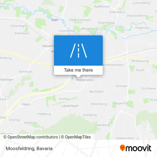 Карта Moosfeldring