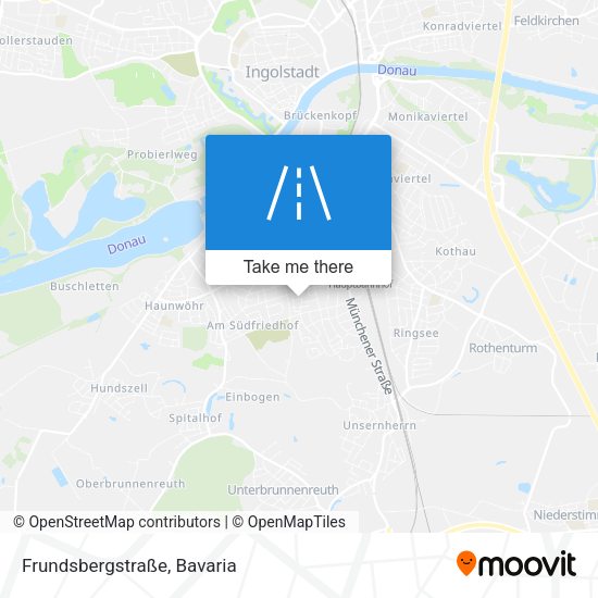 Frundsbergstraße map