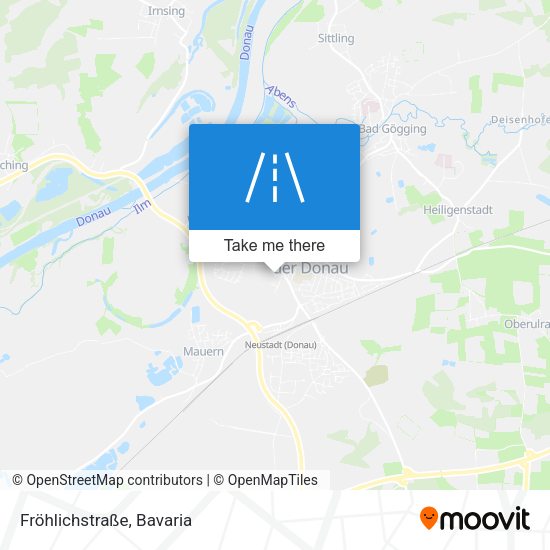 Fröhlichstraße map