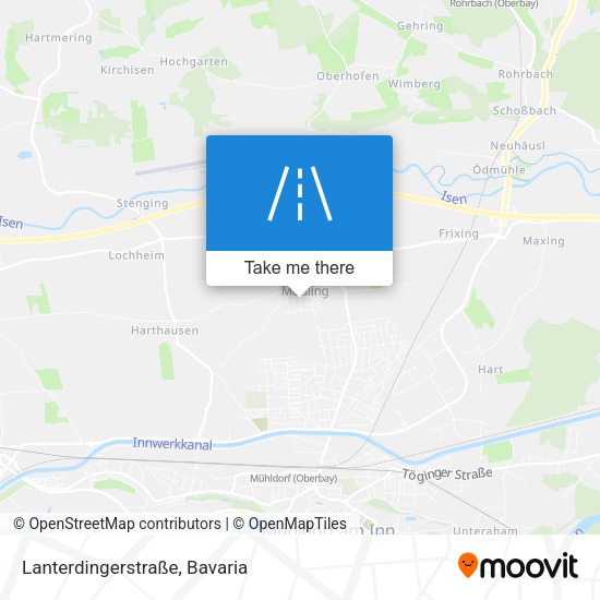 Lanterdingerstraße map