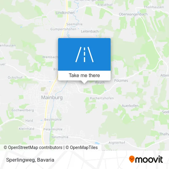 Карта Sperlingweg