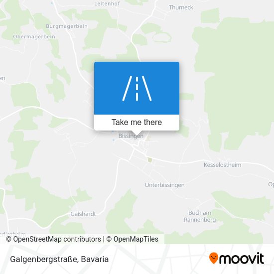 Galgenbergstraße map