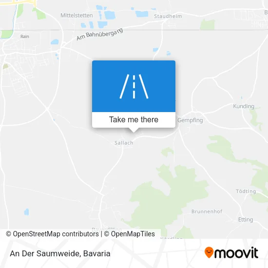 Карта An Der Saumweide