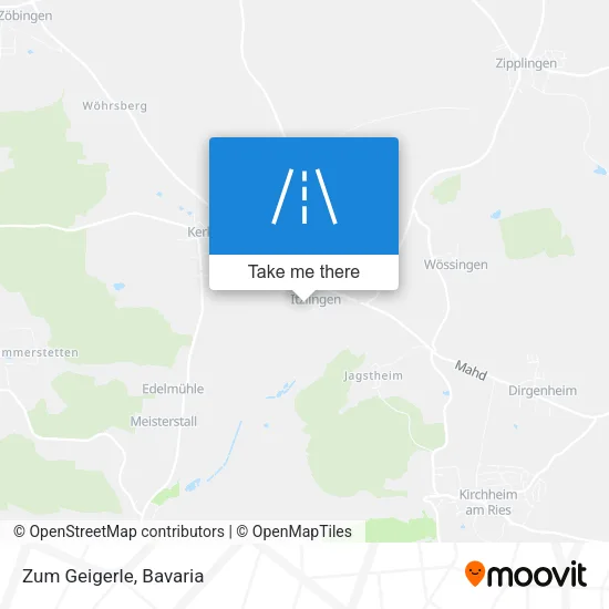 Карта Zum Geigerle