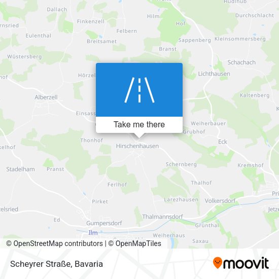 Scheyrer Straße map