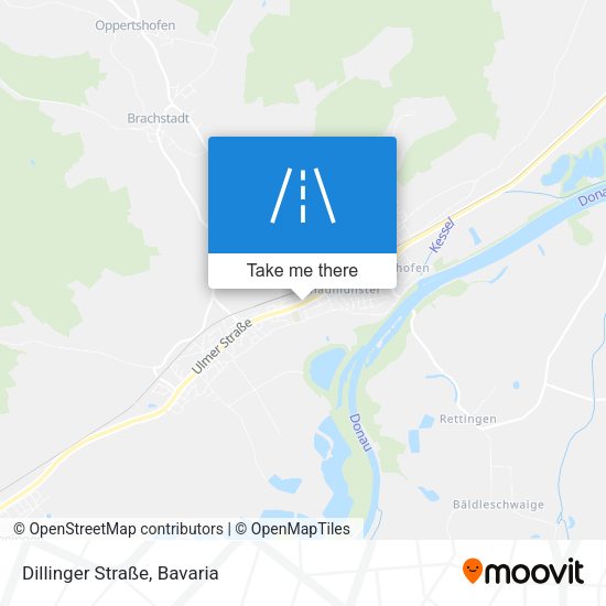 Dillinger Straße map