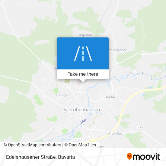 Edelshausener Straße map