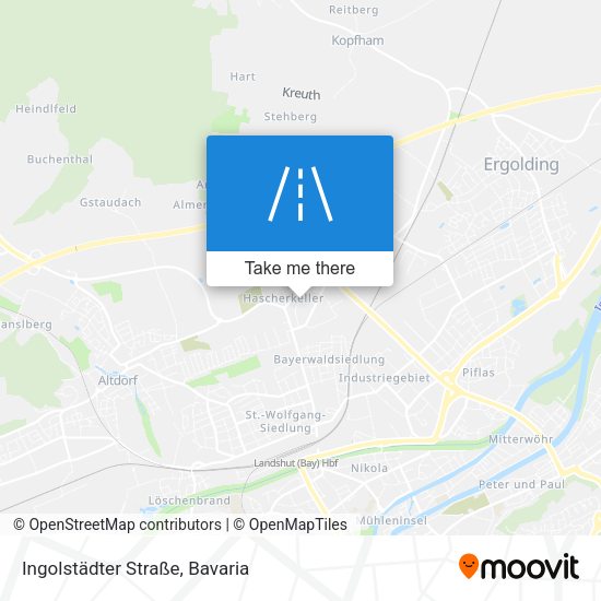 Ingolstädter Straße map