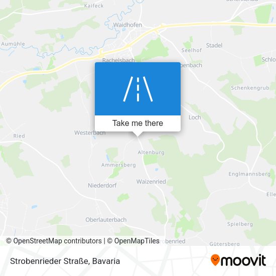 Strobenrieder Straße map