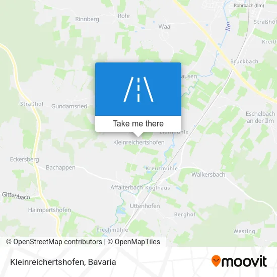 Карта Kleinreichertshofen