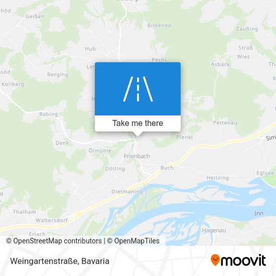 Weingartenstraße map