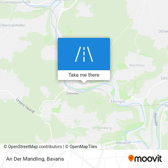Карта An Der Mandling