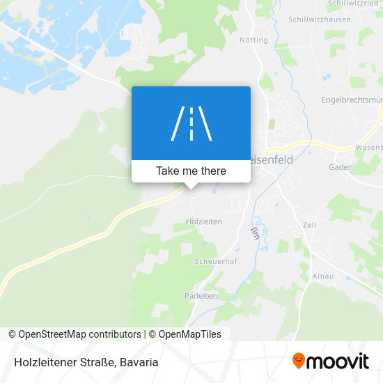 Holzleitener Straße map