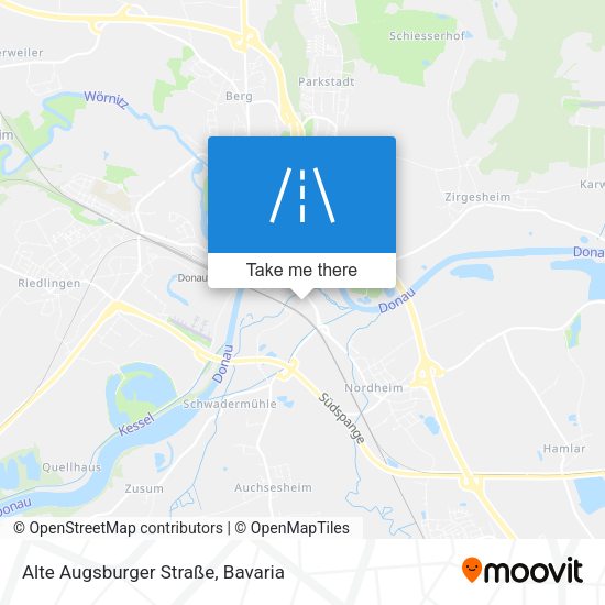 Alte Augsburger Straße map