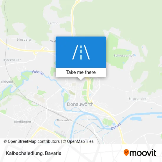 Карта Kaibachsiedlung