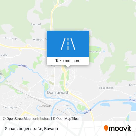 Schanzbogenstraße map