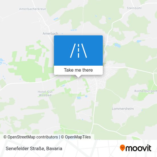 Senefelder Straße map