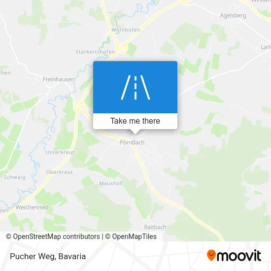Карта Pucher Weg