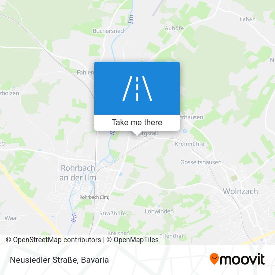 Neusiedler Straße map