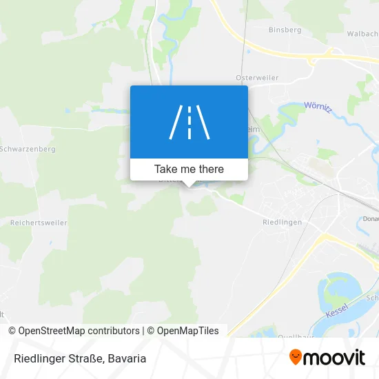 Riedlinger Straße map