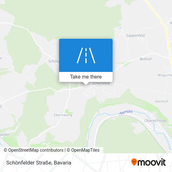 Schönfelder Straße map