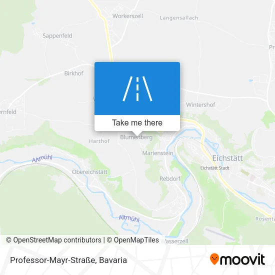 Карта Professor-Mayr-Straße