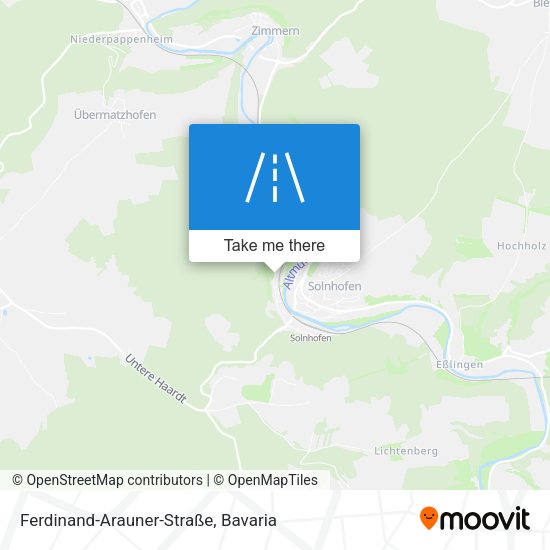 Ferdinand-Arauner-Straße map