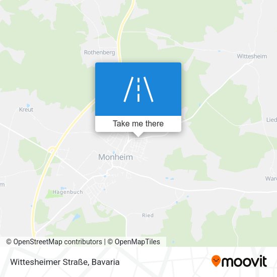 Wittesheimer Straße map
