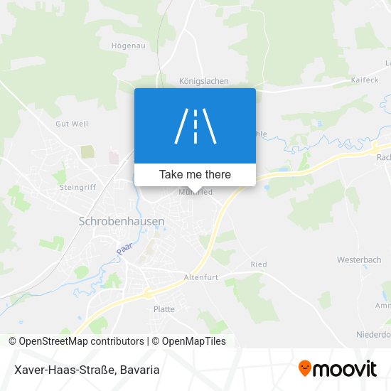 Xaver-Haas-Straße map