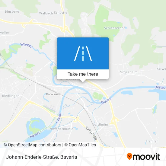 Карта Johann-Enderle-Straße
