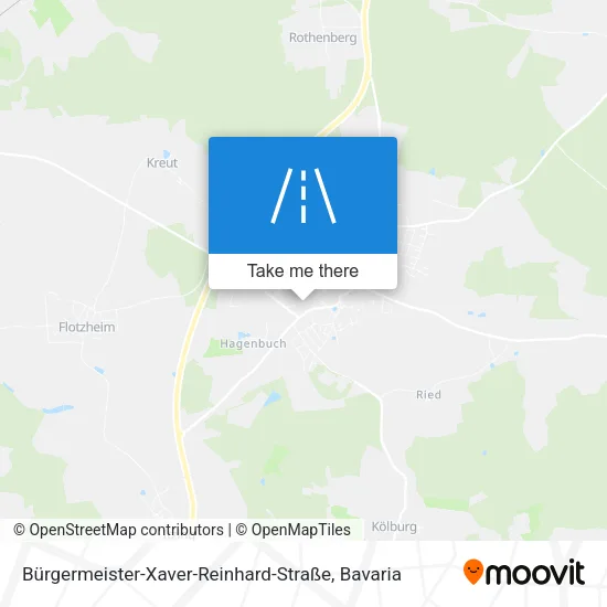 Карта Bürgermeister-Xaver-Reinhard-Straße