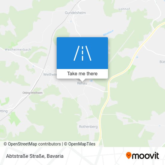 Abtstraße Straße map