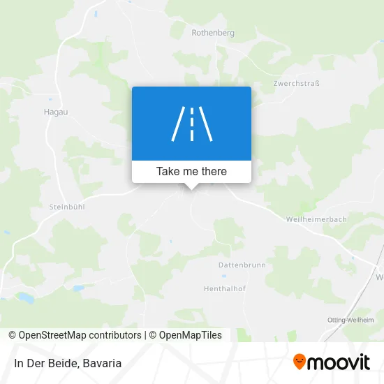 Карта In Der Beide