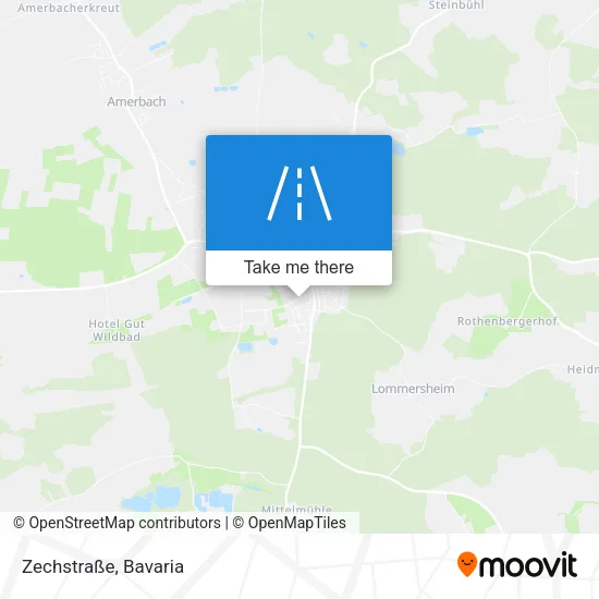Zechstraße map
