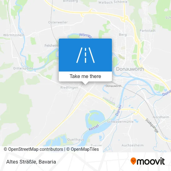 Карта Altes Sträßle