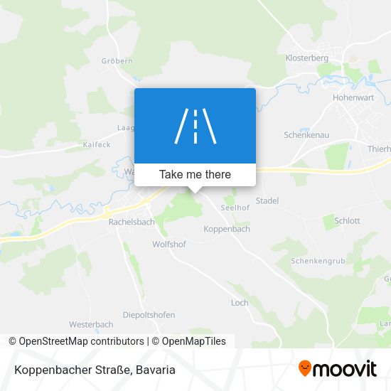 Koppenbacher Straße map