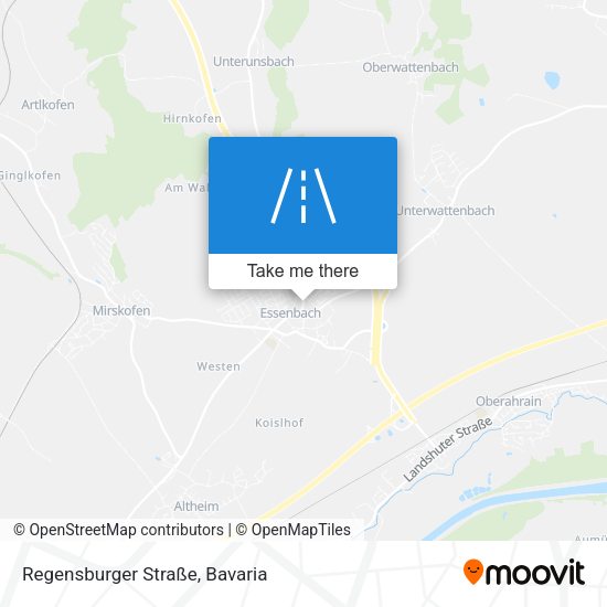 Regensburger Straße map