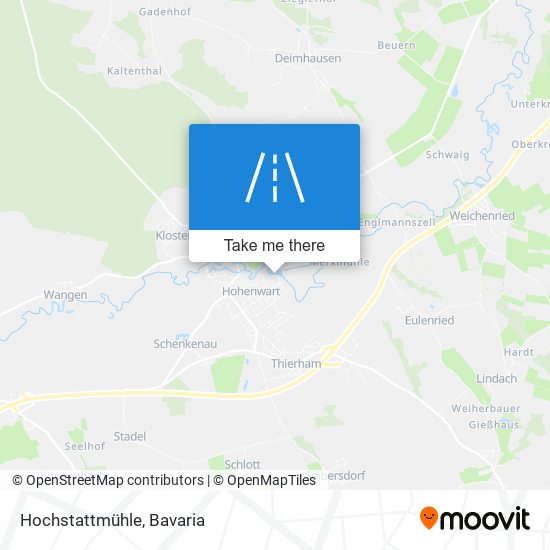 Hochstattmühle map