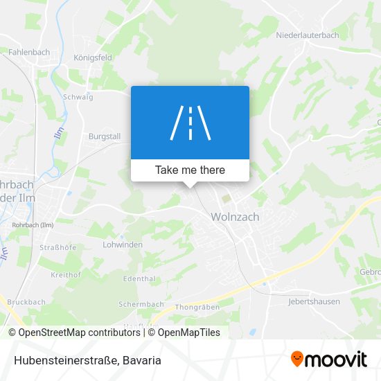 Hubensteinerstraße map