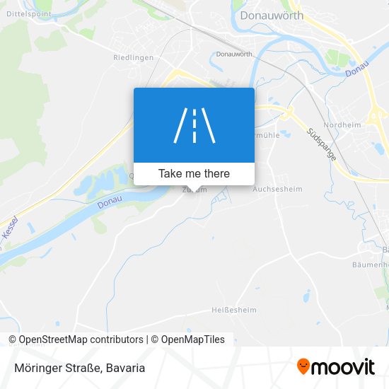 Möringer Straße map