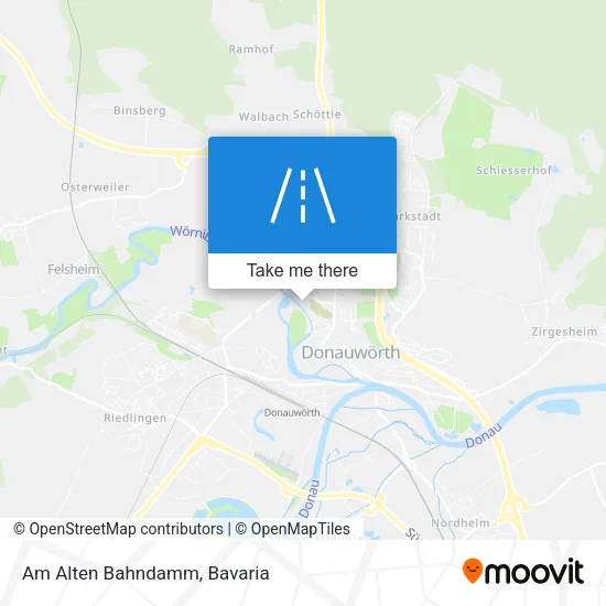 Карта Am Alten Bahndamm