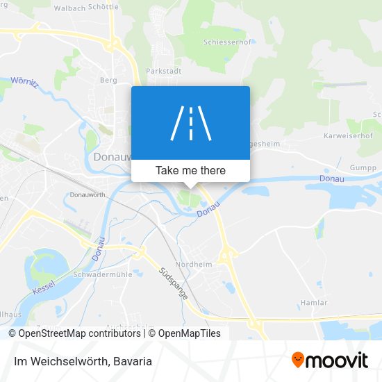 Im Weichselwörth map
