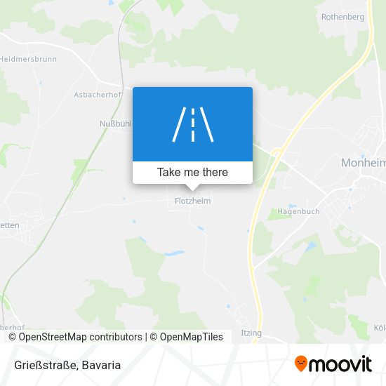Grießstraße map