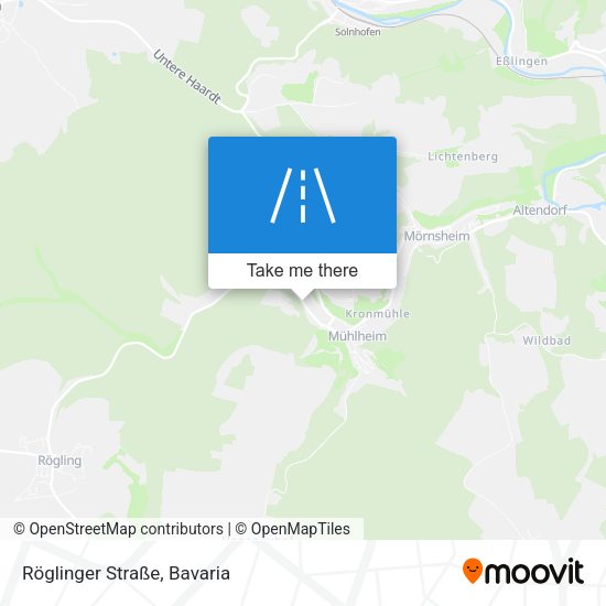 Röglinger Straße map