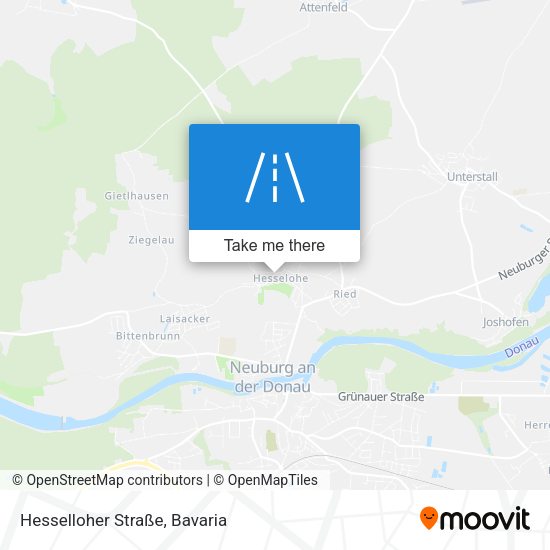 Hesselloher Straße map