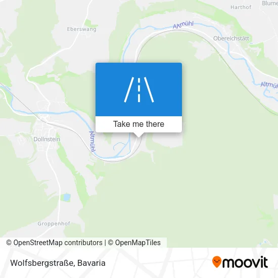 Карта Wolfsbergstraße