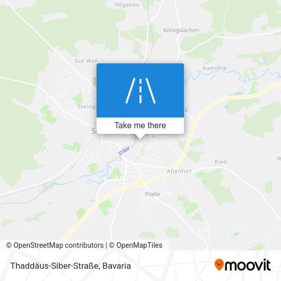 Thaddäus-Siber-Straße map